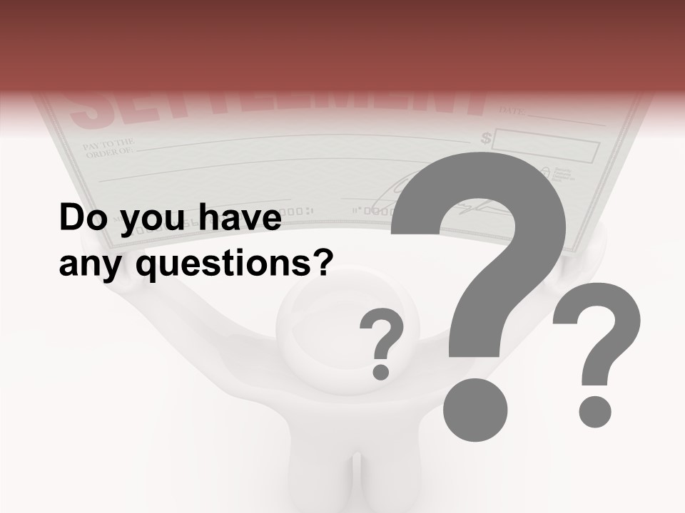 Wealth Authorized Paper PowerPoint Template