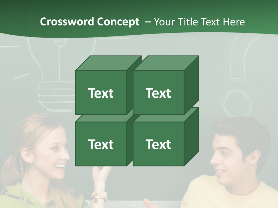 Gesturing Guy Thoughtful PowerPoint Template