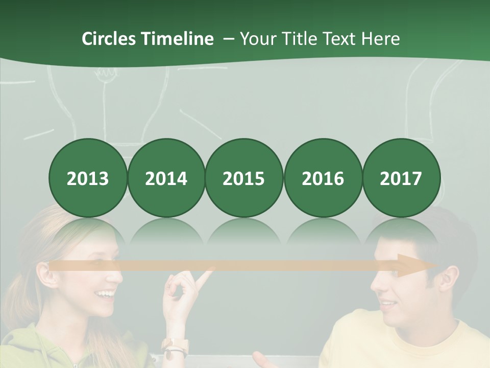 Gesturing Guy Thoughtful PowerPoint Template