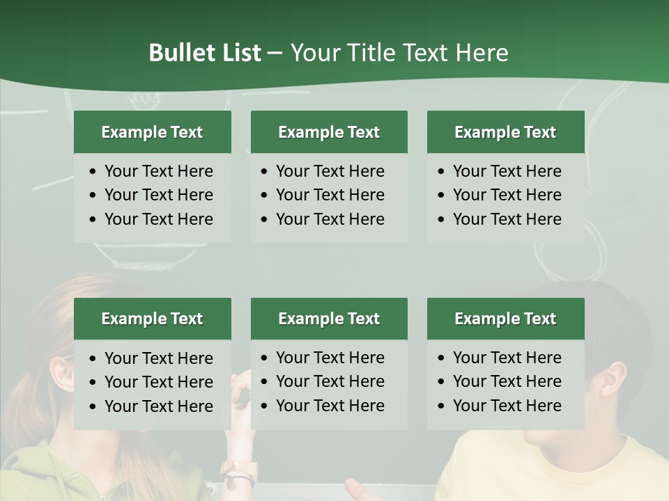 Gesturing Guy Thoughtful PowerPoint Template