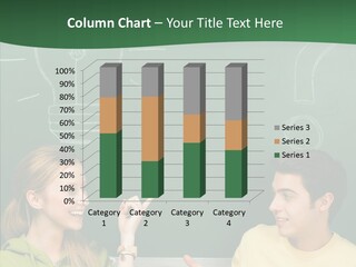 Gesturing Guy Thoughtful PowerPoint Template