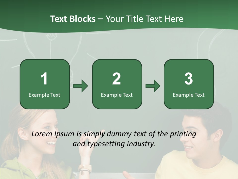 Gesturing Guy Thoughtful PowerPoint Template