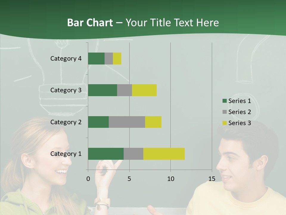 Gesturing Guy Thoughtful PowerPoint Template