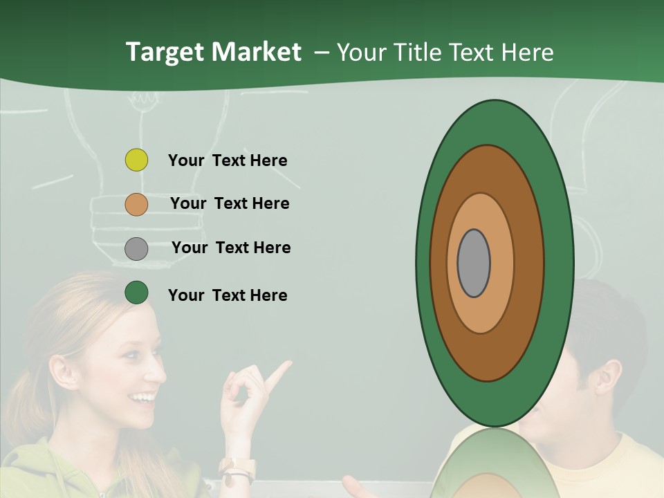 Gesturing Guy Thoughtful PowerPoint Template