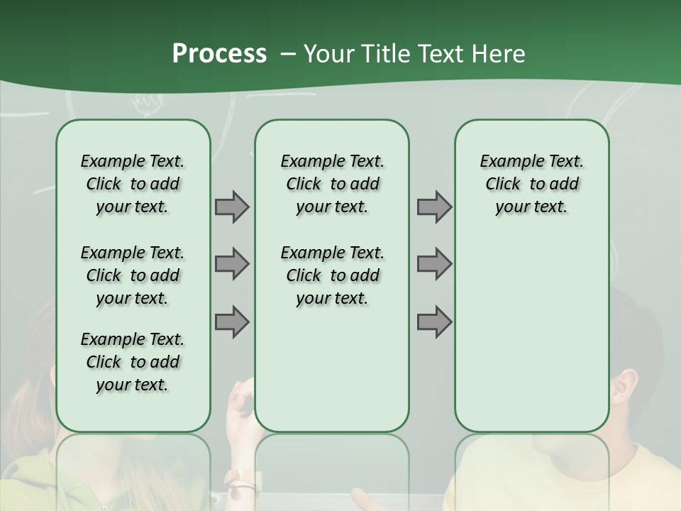 Gesturing Guy Thoughtful PowerPoint Template