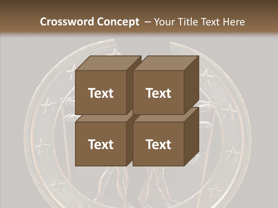 Risk Greek Broken PowerPoint Template