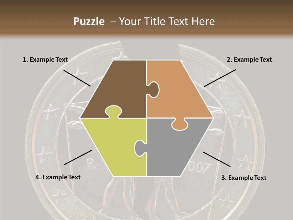 Risk Greek Broken PowerPoint Template