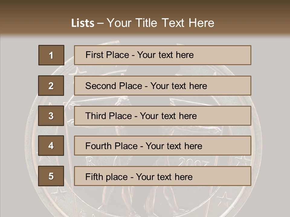 Risk Greek Broken PowerPoint Template