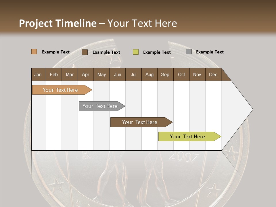 Risk Greek Broken PowerPoint Template