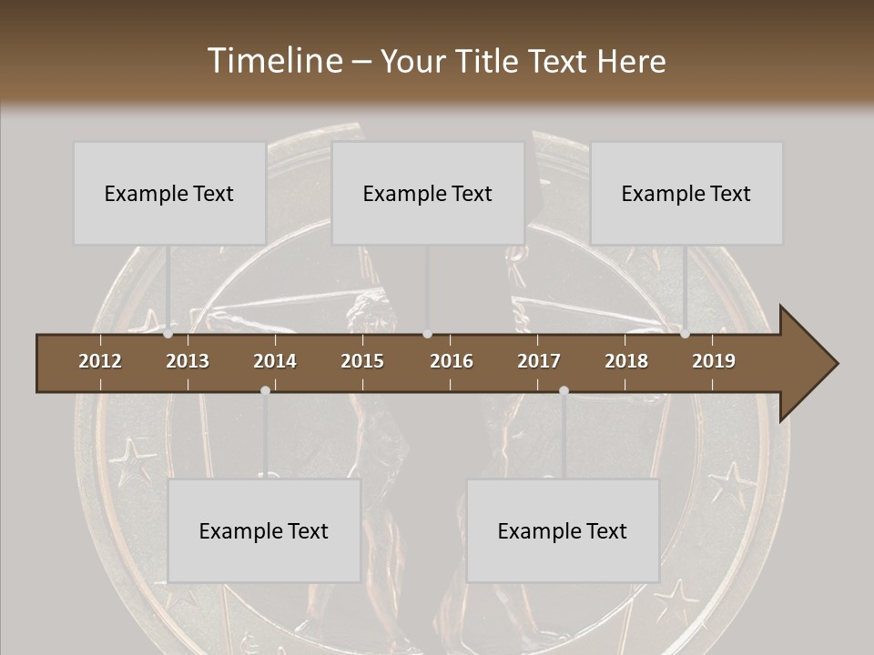 Risk Greek Broken PowerPoint Template
