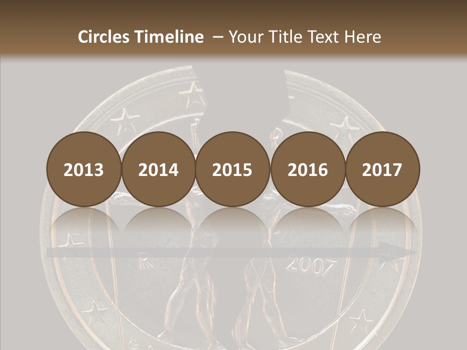 Risk Greek Broken PowerPoint Template