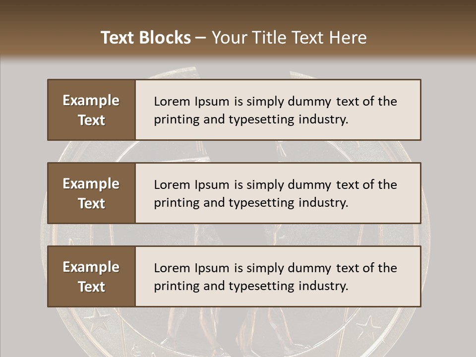 Risk Greek Broken PowerPoint Template