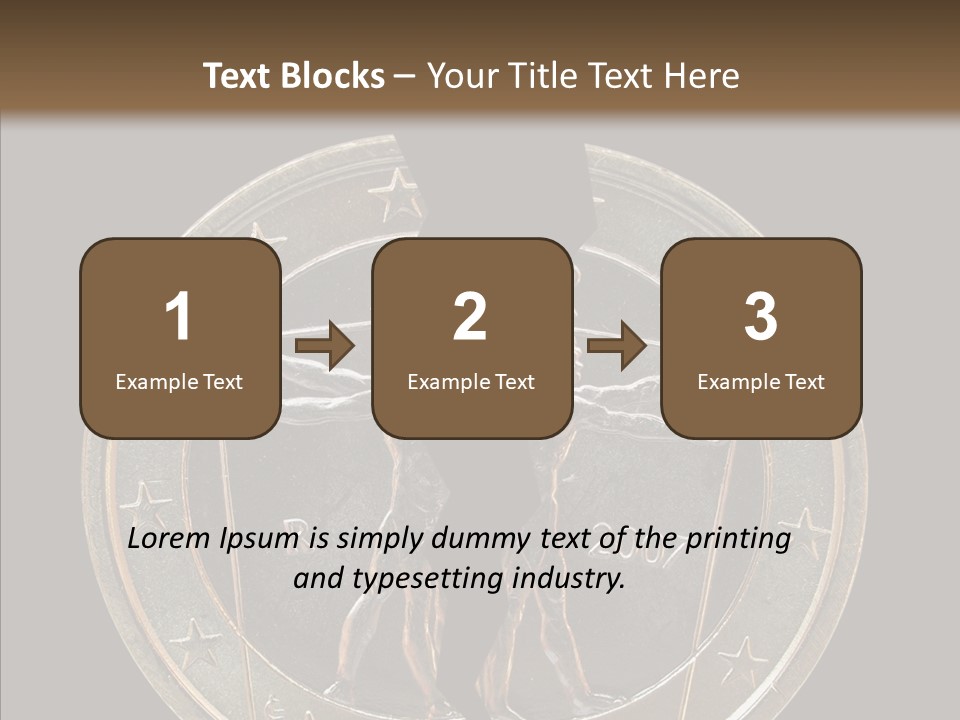 Risk Greek Broken PowerPoint Template