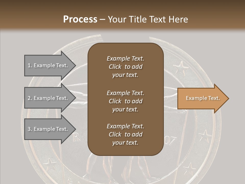 Risk Greek Broken PowerPoint Template
