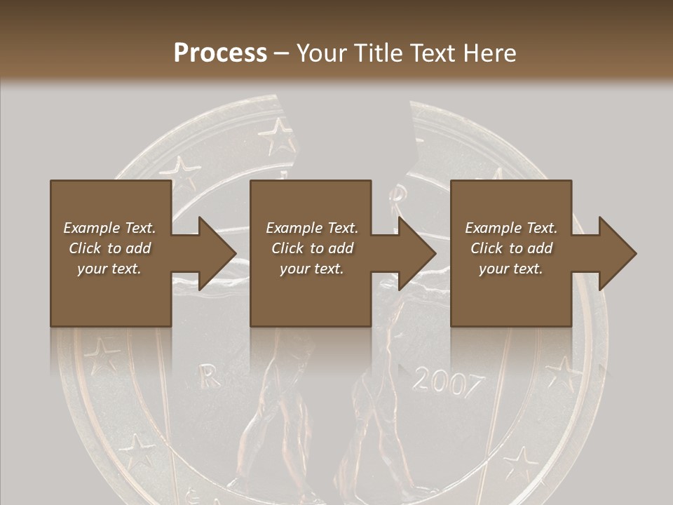 Risk Greek Broken PowerPoint Template