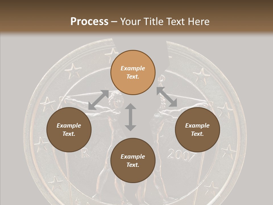 Risk Greek Broken PowerPoint Template