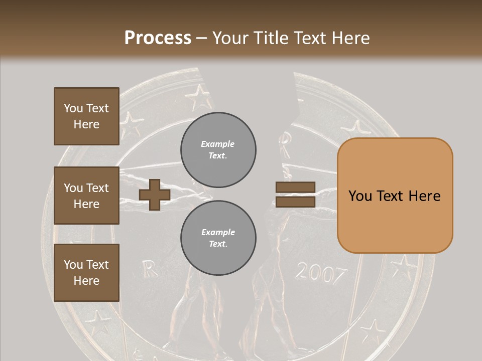 Risk Greek Broken PowerPoint Template