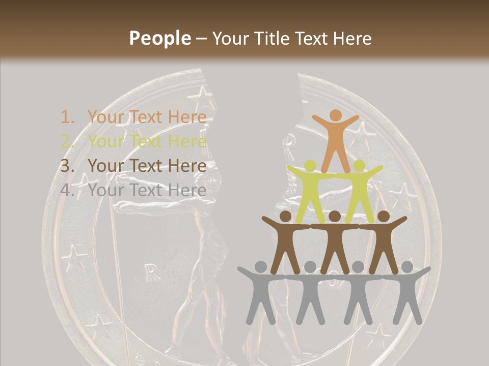 Risk Greek Broken PowerPoint Template