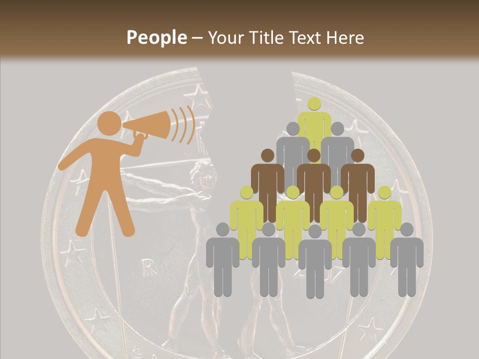 Risk Greek Broken PowerPoint Template