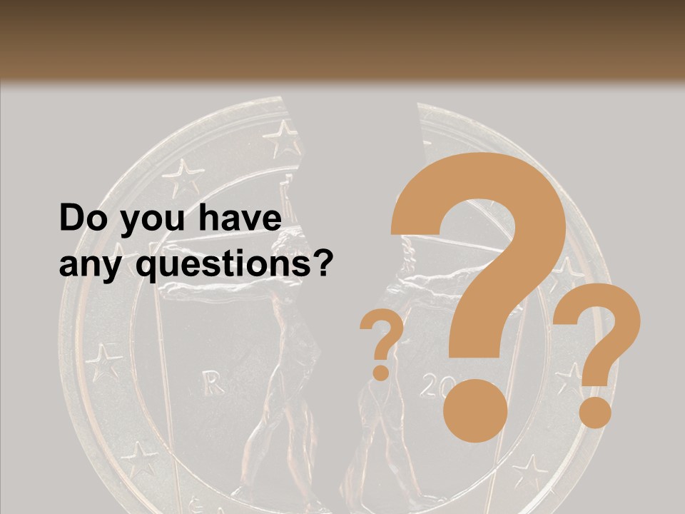 Risk Greek Broken PowerPoint Template