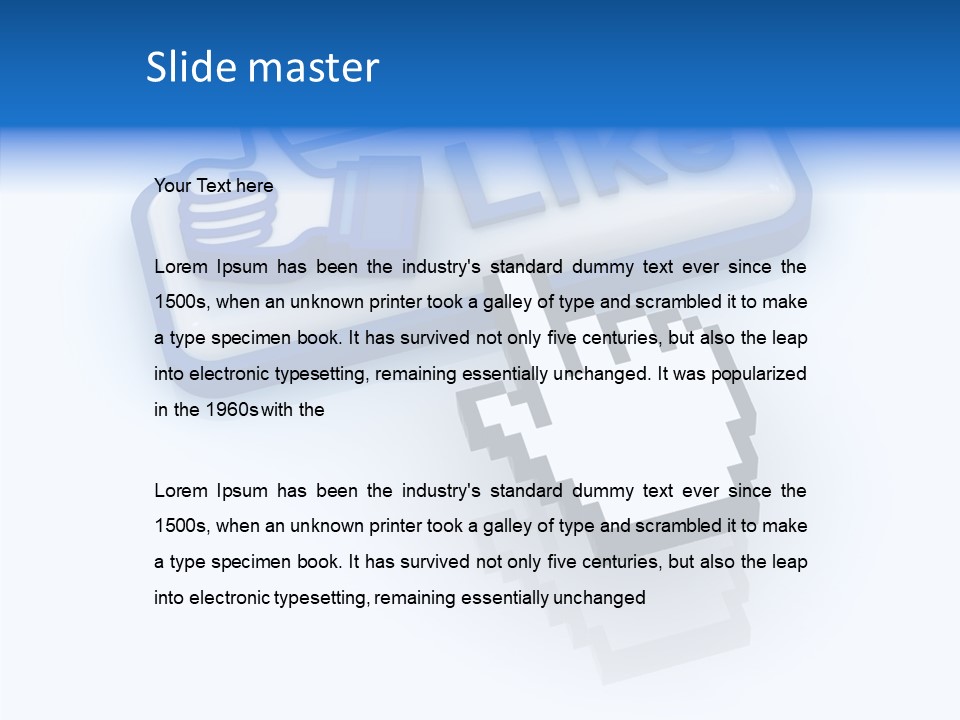 Life Involute Elegance PowerPoint Template