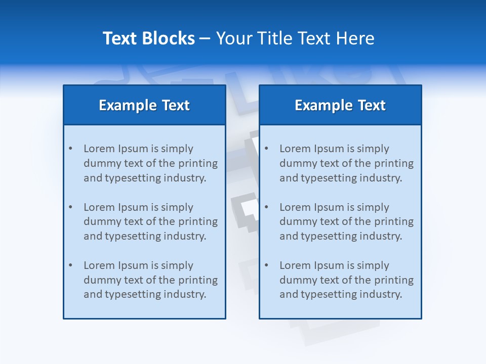 Life Involute Elegance PowerPoint Template