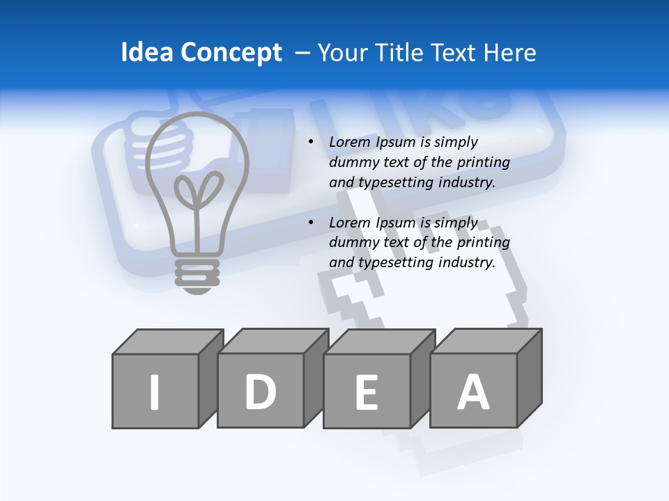 Life Involute Elegance PowerPoint Template