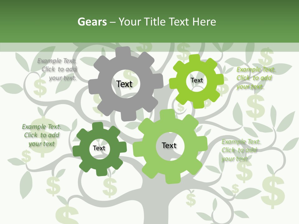 Life Involute Elegance PowerPoint Template