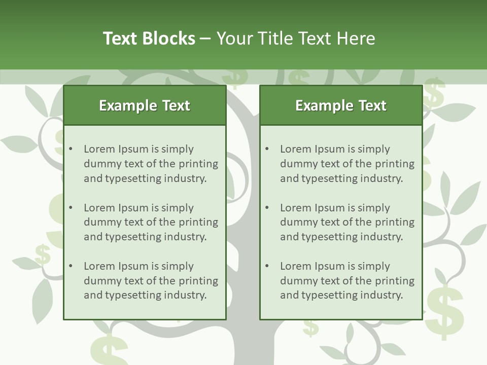 Life Involute Elegance PowerPoint Template