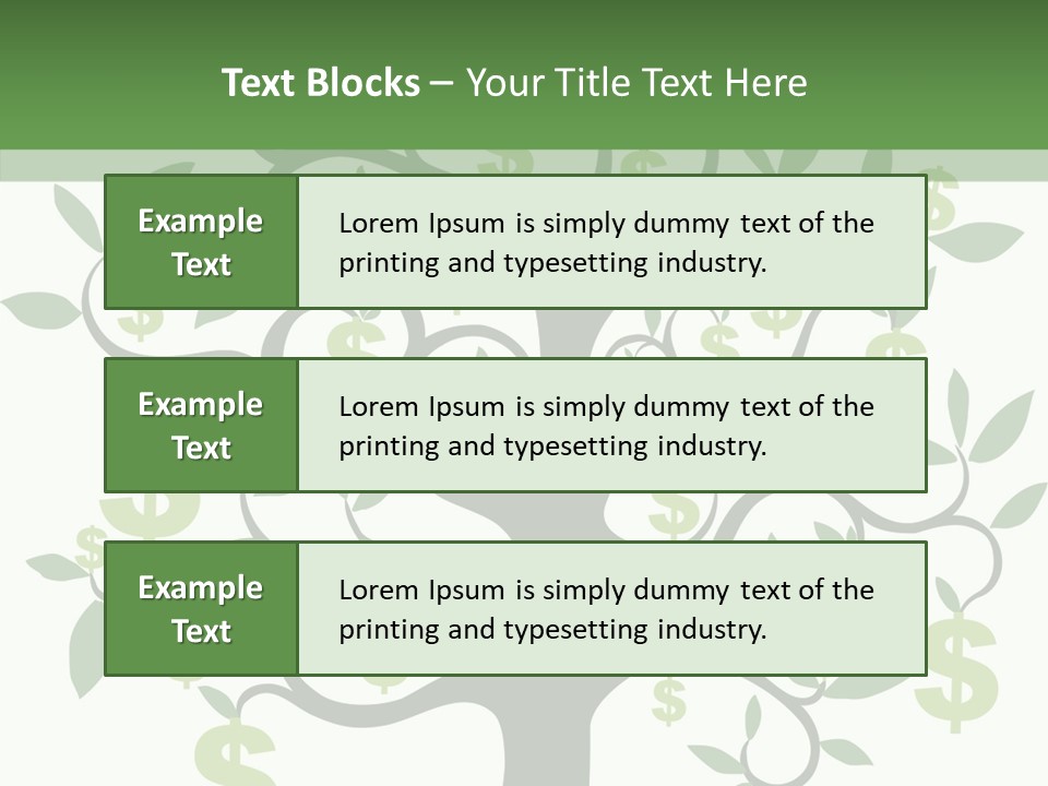 Life Involute Elegance PowerPoint Template