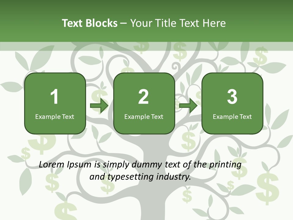 Life Involute Elegance PowerPoint Template