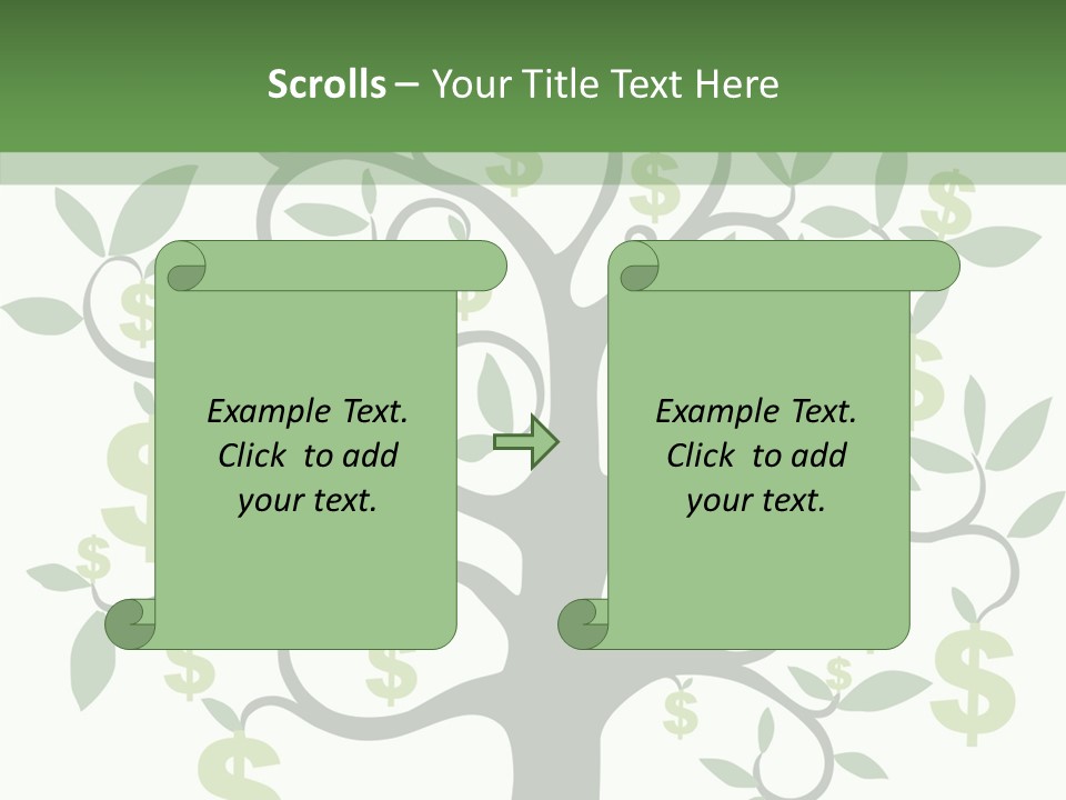 Life Involute Elegance PowerPoint Template
