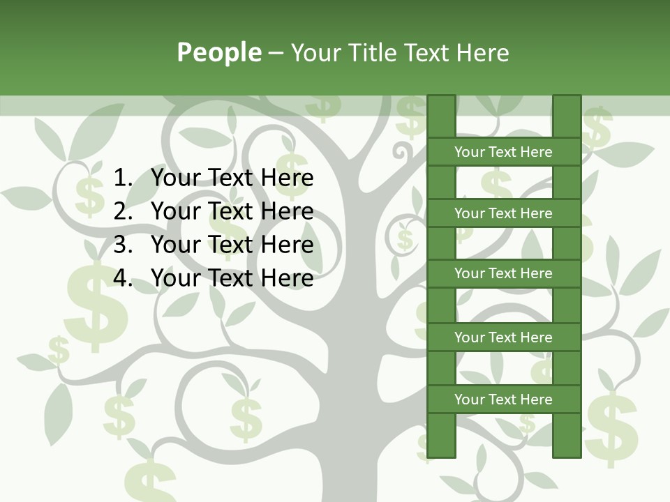 Life Involute Elegance PowerPoint Template