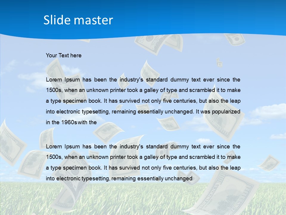 Welfare Profit Incom PowerPoint Template