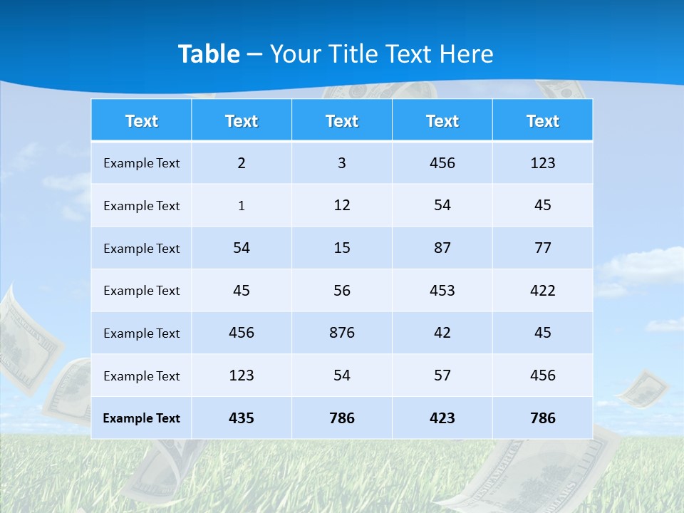 Welfare Profit Incom PowerPoint Template