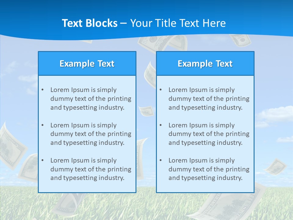 Welfare Profit Incom PowerPoint Template