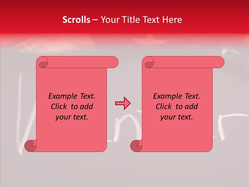United States Flag Blackboard Antique PowerPoint Template