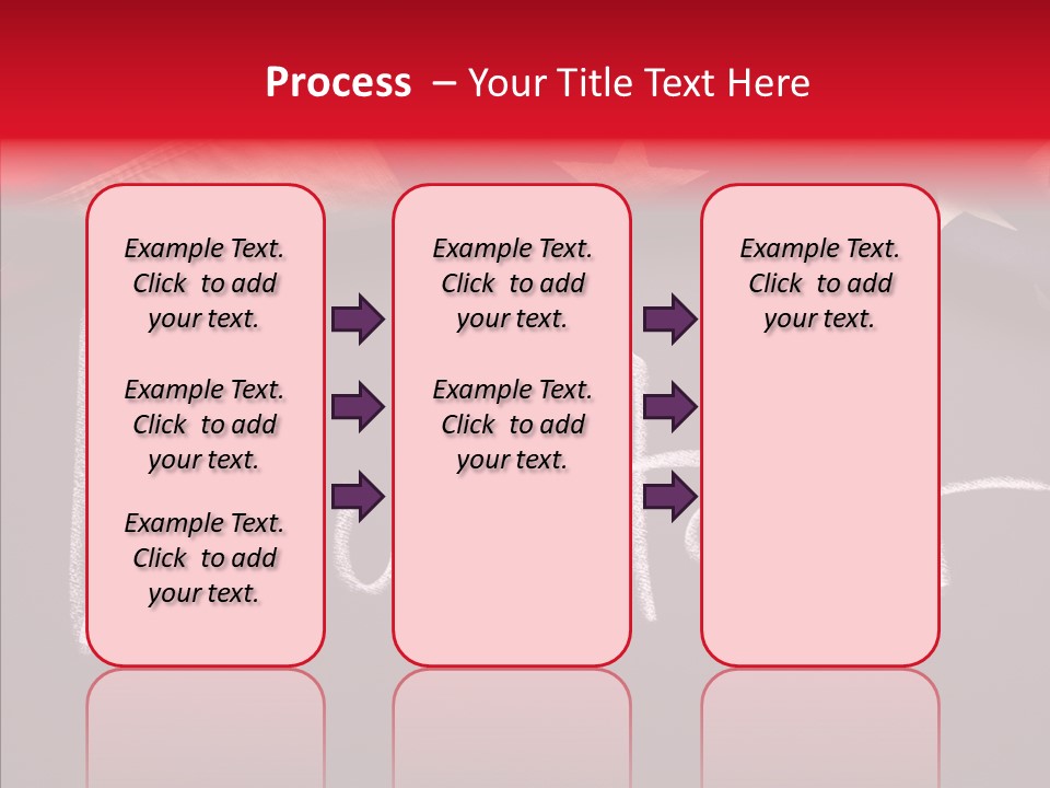 United States Flag Blackboard Antique PowerPoint Template