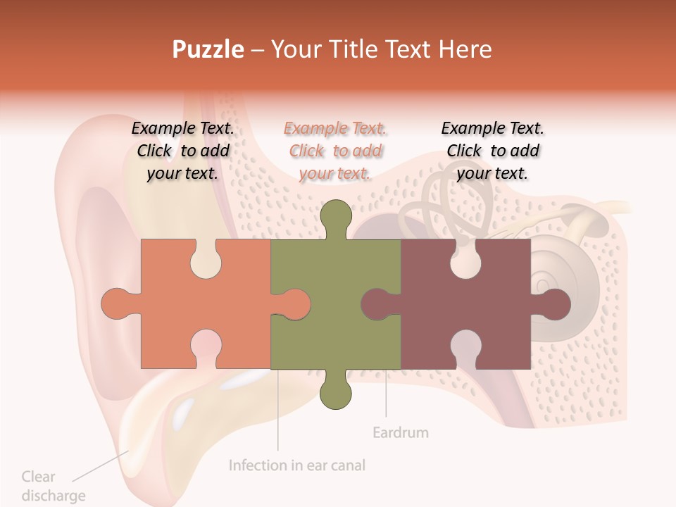 Eustachian Inner Sound PowerPoint Template