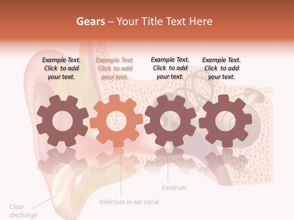 Eustachian Inner Sound PowerPoint Template