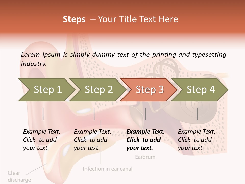 Eustachian Inner Sound PowerPoint Template