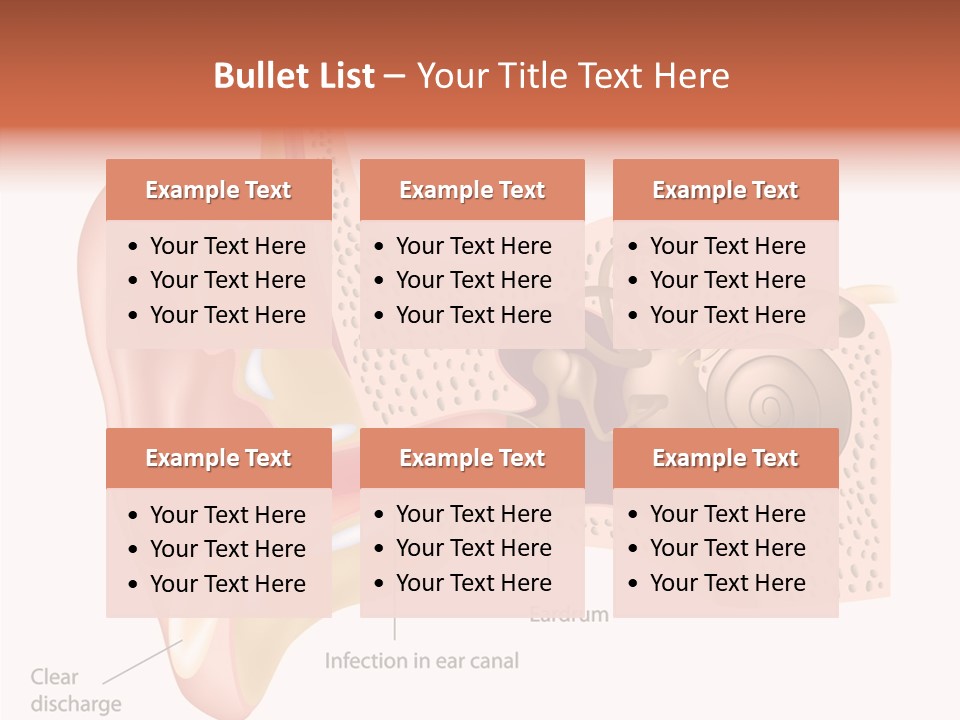 Eustachian Inner Sound PowerPoint Template