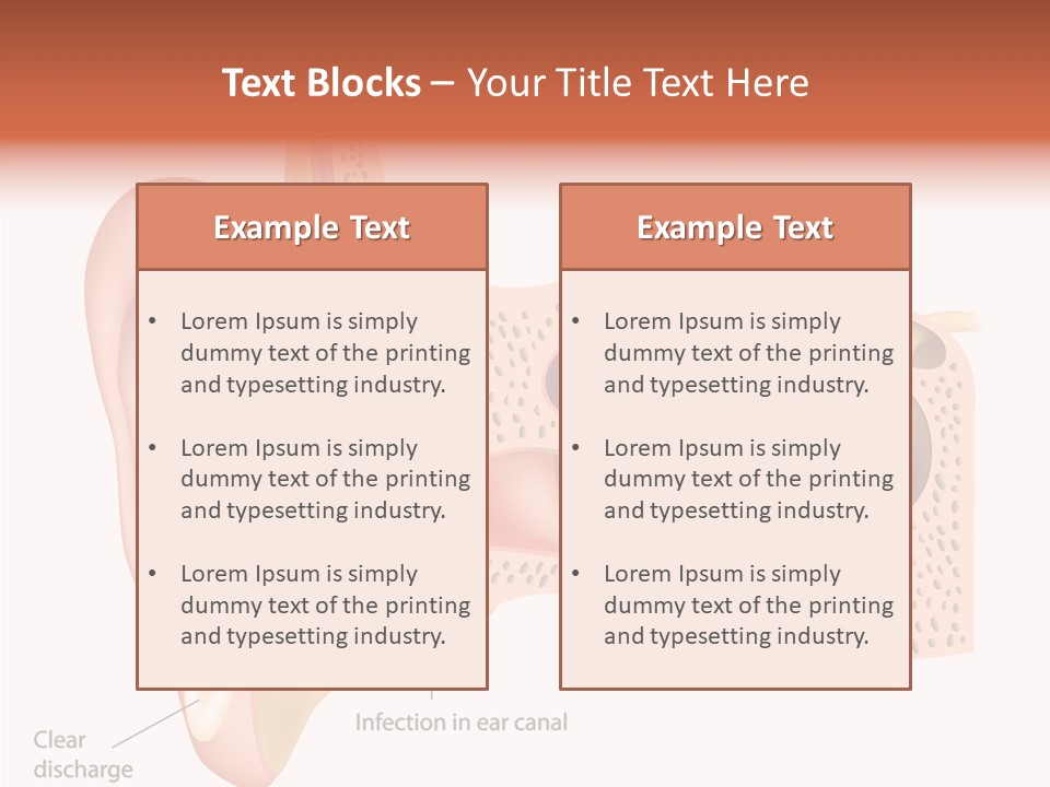 Eustachian Inner Sound PowerPoint Template