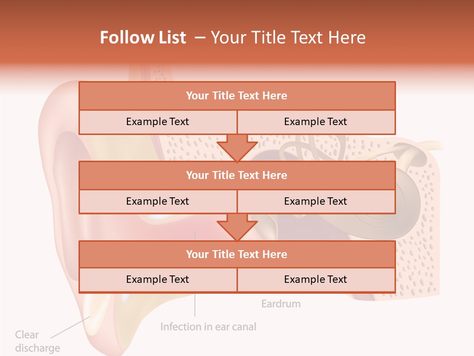 Eustachian Inner Sound PowerPoint Template