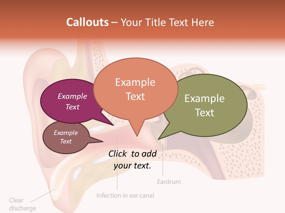 Eustachian Inner Sound PowerPoint Template