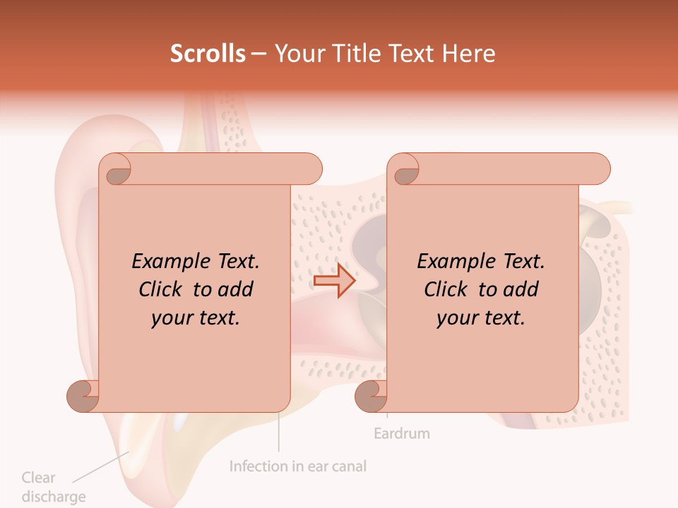Eustachian Inner Sound PowerPoint Template