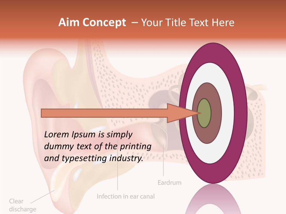 Eustachian Inner Sound PowerPoint Template