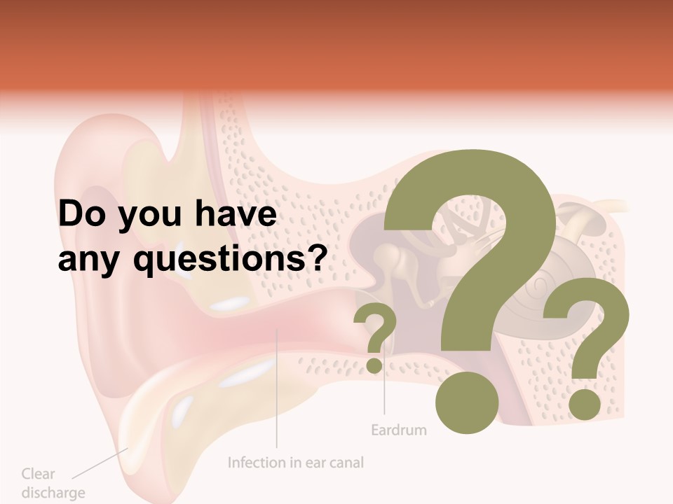 Eustachian Inner Sound PowerPoint Template