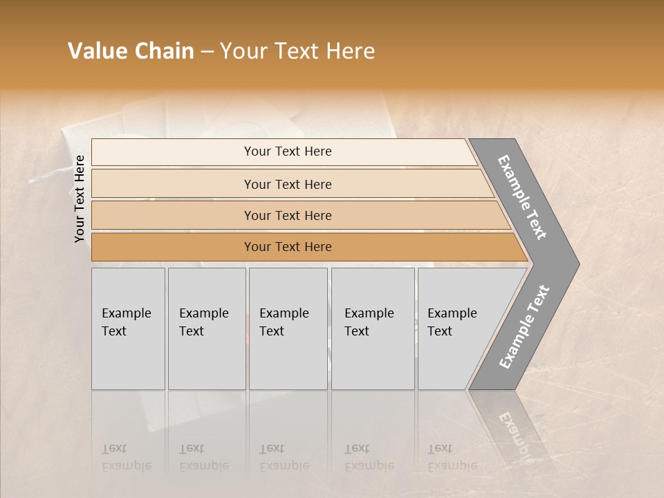 Present Christmas Newspaper Letters PowerPoint Template