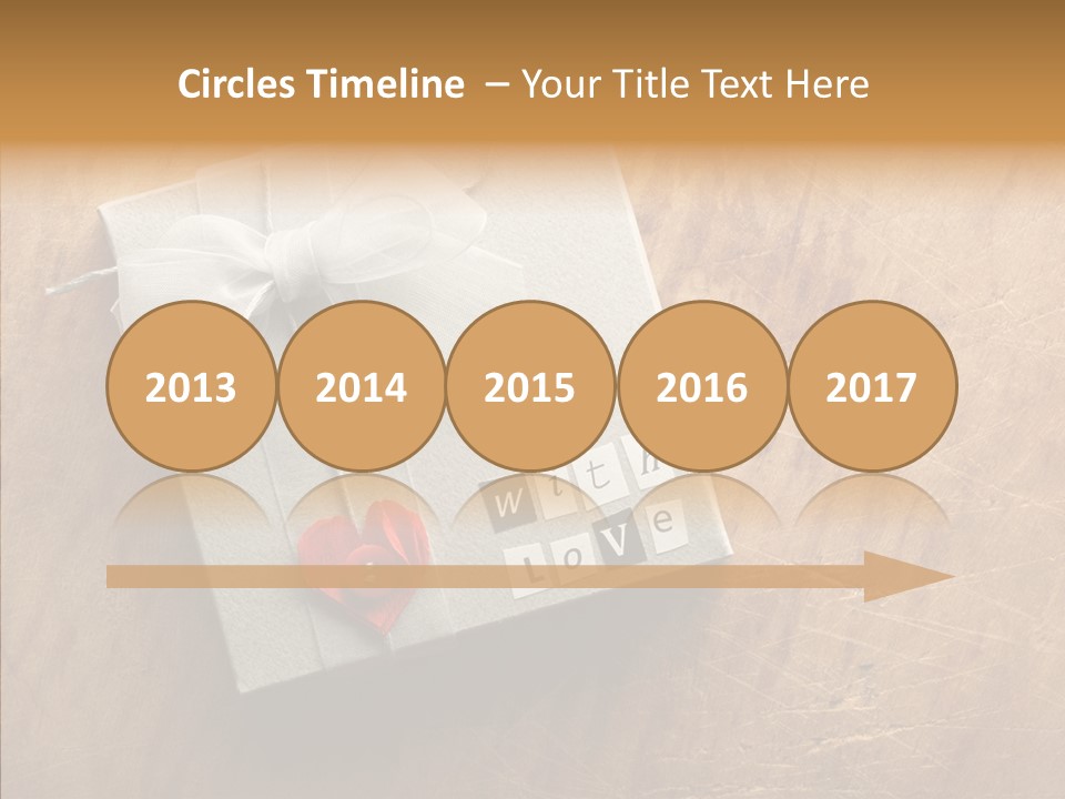 Present Christmas Newspaper Letters PowerPoint Template